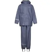 CeLaVi Basic Rainwear Set -Solid Pu - Blue - 70