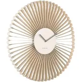 Karlsson seinäkello Cascara off white KA6074WH
