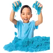 Kinetic Sand Colour Bag Blue 900 g taikahiekka