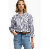 Superdry Poplin Relaxed Fit Pitkähihainen Kauluspaita