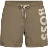 BOSS for man. 50514502 Octopus brown swimming costume (S), Beachwear, Polyamide