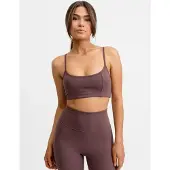 Drop of Mindfulness Butter Soft Contour Bra - Burgundy - XL
