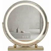 REA LED SEINÄPEILI MAKE-UP L.Gold 40 cm