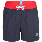 Arena Uimashortsit 'TAPES BEACH SHORT' tummansininen / punainen