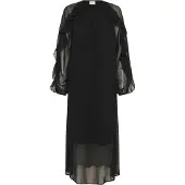 Kaffe Kamila Chiffon Dress - Black - 36