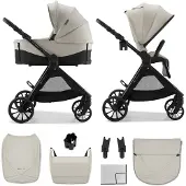 Kinderkraft Vesto 2 2-in-1 Yhdistelmävaunut, Beige