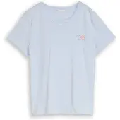 Tom Tailor DENIM Paita opaali / vaaleansininen / oranssi
