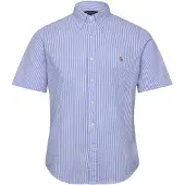 Ralph Lauren Y/D Seersucker-Wvn-Shirt - Blue - XL