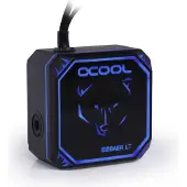 Alphacool Eisbaer Aurora LT Solo, CPU-blokki pumpulla, musta