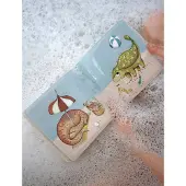 Filibabba Bath Book - Dino Beach - Multi/patterned - ONE SIZE