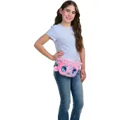 Nebulous Stars Fuzzy Waist Bag - Stella - Pink - ONE SIZE