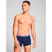 Puma Men Everyday Multi Logo Boxers - Navy - XXL
