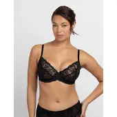 Dorina Perfect Lace Wired_Bra - Black - 85 E