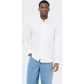 Only & Sons Paita 'ONSOxford' valkoinen