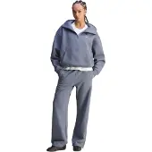 Adidas By Stella Mccartney Asmc Halfzip Hd - Blue - XL