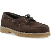 Bianco Biacapri Boat Shoe Suede - Brown - 40