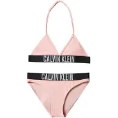 Calvin Klein Triangle Bikini Set - Pink - 128-140