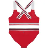 Tommy Hilfiger Bralette Set - Red - 140-152