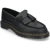 Dr. Martens unisex. 31997001 Adrian black leather tassel loafers (44), 1 to 3 cm, None, Casual