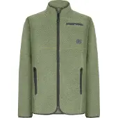 Didriksons Men's Phoenix Full Zip Light Moss Välikerrospuserot S
