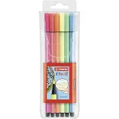 Stabilo Pen 68 - Felt-tip pen - Set of 6 Fluorescent Pieces