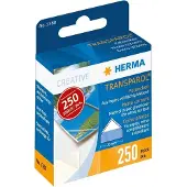 Herma 1380, Läpinäkyvä, 250 kpl, Happo, Liuotin