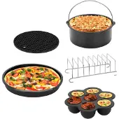 Haws Afak5 Birkholm Air Fryer Accessory Kit 5 Pcs. - Black - ONE SIZE