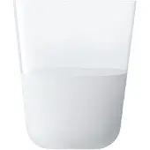 LSA International Drinkglas Arc Contrast - White - 38 CL