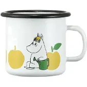 Muurla Moomin emalimuki 25 cl Iloiset omenat
