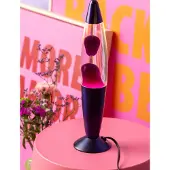 Leitmotiv Table Lamp Funky Rocket Lava - Purple - H35.5CM