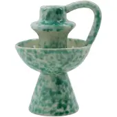 House Doctor Diva kynttilänjalka 14 cm Vihreä