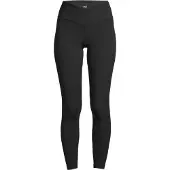 Casall Women's Overlap High Waist Tights Black Urheiluhousut 38