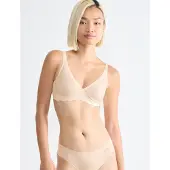 Sloggi Zero Microfibre 2.0 Soft Bra - Beige - XS
