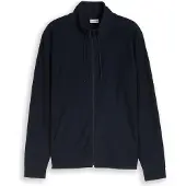 Tom Tailor Structured Stand-Up Jacket - Navy - M