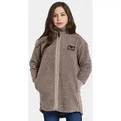 Didriksons Ampere Kids Fz L Ash Brown - 130 cl