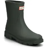 Hunter Unisex Downpour Short Boot - Green - 36