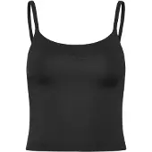Björn Borg Studio Soft Cropped Tank-toppi Musta
