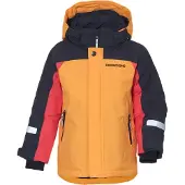 Didriksons Kids' Neptun Jacket Fire Yellow 80