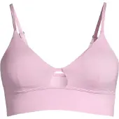 Casall Women's Triangle Cut-Out Bikini Top Clear Pink 44