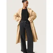 Soaked Slfavne Belt Trench Coat - Beige - XS