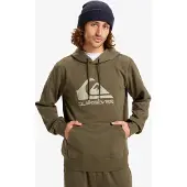 Quiksilver Comp Logo Hoodie - Khaki green - XXL