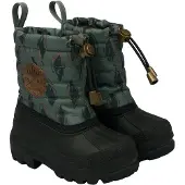 Mikk-Line Winter Boot Aop - Khaki green - 23