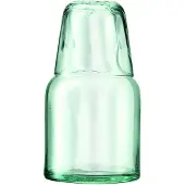 LSA International Mia Carafe & Tumbler Recycled/Part Optic - Green - 95 CL