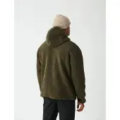 Picture Organic Clothing Pmbton Zip Hoodie - Khaki green - M