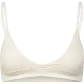 Weekday Soft Seamless Triangle Bra - Cream - XL