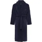 Ralph Lauren for man. 714899683009 Navy blue terry cloth dressing gown with a shawl collar (S-M), Homewear, Cotton