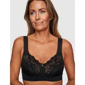Abecita Support,Soft Bra - Black - 105 C