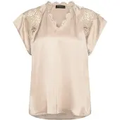 Bruuns bazaar Weckiabbsynje Blouse - Beige - 38