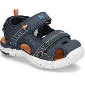 Leaf Ljungby Sandaalit, Navy/Orange, 20