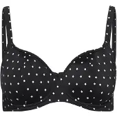 Freya Jewel Cove Uw Sweetheart Bikini Top - Black - F x 85